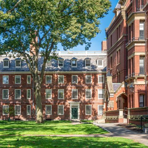 Straus Hall Dormitory at Harvard University